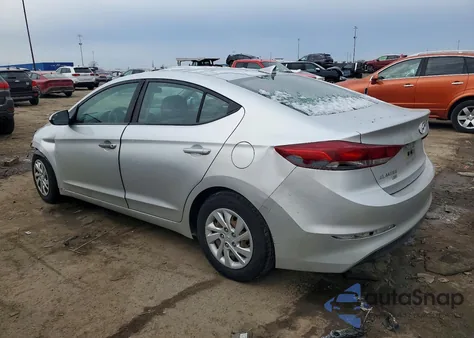 2017 Hyundai Elantra Se z USA, uszkodzony, nr VIN 5NPD74LF4HH127272